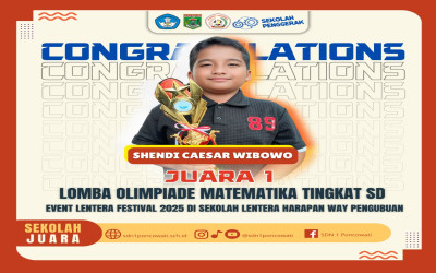 Siswa Hebat Kembali Ukir Prestasi Shendi Caesar Wibowo